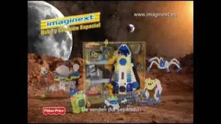 Imaginext. Nave y estación espacial