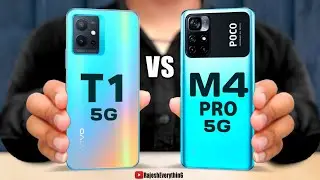 vivo T1 5G vs Poco M4 Pro 5G | Full Details & Price | New 5G Mobile Under ₹20000 | 