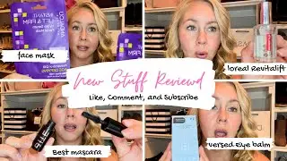 NEW Skin Care and Mascara Reviews- Revitalift Serum -Bite Mascara-WholeFoods Sheet Masks