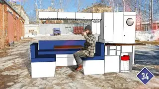 Планировка автодома. Современный подход. SketchUP. КИТЖИВИ 34
