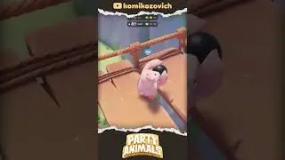 Lobby Wiping Bomb! 💣💥 | Party Animals #funny #partyanimals #shorts