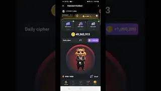 Новый шифр Хамстер комбат 29-30 июня HAMSTER KOMBAT SHIFR 29-30 IYUN