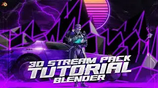 BGMI 3D stream pack tutorial on blender | Detailed tutorial | Blender to render #6