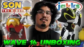 Heavy King and Metal Sonic 3.0 Jakks Pacific WAVE 16 UNBOXING!