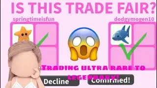Trying to trade a legendary for an ultra rare *shocking ending 😱*