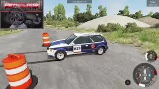 BeamNG Drive | East Coast Chase & Platform Jump | PetrolPunk