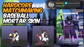HARDCORE MATCHMAKING + BASEBALL MORTAR SKIN LEAK | Tower Defense Simulator | ROBLOX