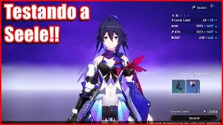 USANDO TUDO NO GACHA E BORA VER A PODEROSA SEELE!! - HONKAI STAR RAIL BETA #6