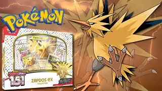 BOX ZAPDOS EX 151 - POKÉMON TCG