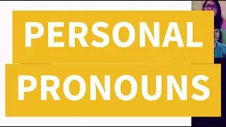 Private Lesson - 5 Personal Pronouns (Kişi Zamirleri)