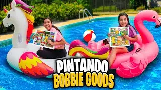 WHO PAINTS BETTER BOBBIE GOODS? MANU x LORENA *THIS WAS CONFUSION 🫢