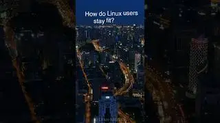 How do #Linux users stay fit? #viral #shorts