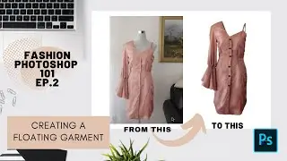Fashion Photoshop | Creating Floating Product Image in Adobe Photoshop | EP.2