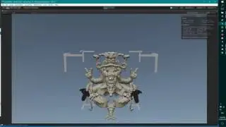 Unity 3D | SDF Sculpt - Meditation Guru - made in 5min