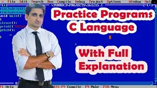 Simple Practice Programs in C Language | C language Tutorial in urdu/hindi