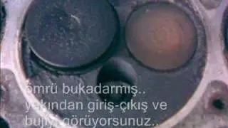 yanmış motordan son sesler..