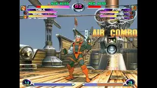 MvC2 - forced dash delay
