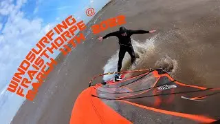 Windsurfing at Fraisthorpe - 11th March 2022