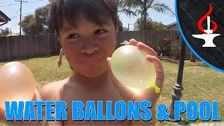 Water Ballons and Pool Fun