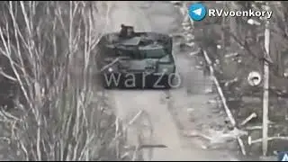 польский танк PT-91 Twardy заметили в Бахмуте