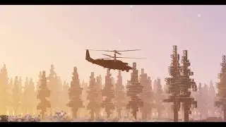 Ka-52 Alligator Flight Test 1 | MCHeli Content | #minecraft