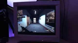 Warzone on a ViewSonic P810 CRT Monitor