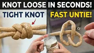 Knots Come Undone in Seconds With This Method
