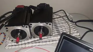 High speed stepper motors . delta plc , Rievtech HMI , clockwise & counter clockwise program