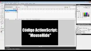 Action Script 2 Macromedia Flash - Mouse Hide