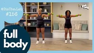 #156: Full Body Standing Only Workout with Dumbbells!