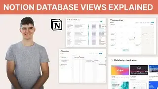 Notion database views explained | Databases for beginners