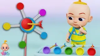 Maestro De Tiro Con Arco En Color Canciones Emocionantes Para Niños Y Más Hermosas Rimas Infantiles