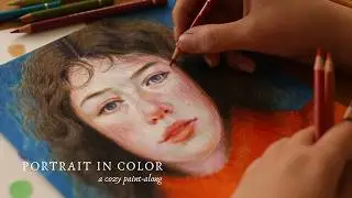 Portrait in Color | A Cozy Paint-Along with Every Detail