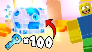 ПОТРАТИЛ 100 КЛЮЧЕЙ И ВЫБИЛ... В ПЕТ СИМУЛЯТОРЕ 99 | Pet Simulator 99 ROBLOX