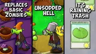 The Hardest Levels in PvZ's Brutal Mode EX Plus Mod...