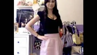 How to Wear a High Waisted Skirt