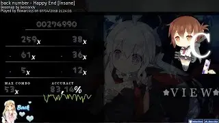 Osu!- Back Number - happy End [Insane]