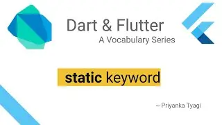 Dart static keyword
