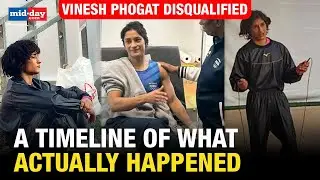 Vinesh Phogat disqualified! Here's a timeline of events & how she tried to cut her weight