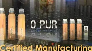 NEWPHARM - O_PUR Oxygen Cosmetics made in Switzerland