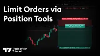 How to Place Limit Orders Using the Position Tools on TradingView: Tutorial