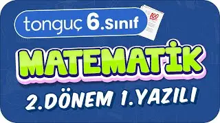 6.Sınıf Matematik 2.Dönem 1.Yazılıya Hazırlık 📑 