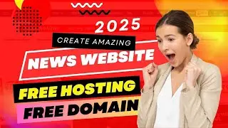 Create Free News Website in Wordpress 2025 | Free Hosting Domain News Website Tutorial Hindi