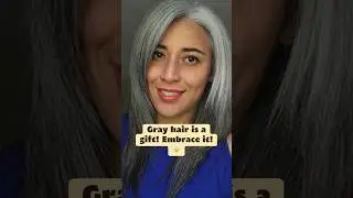 Enjoy this wonderful journey! ✨ #haircut #greyhairtransition #greyhaircolor #greyhair