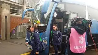 Ireland Women's National Team Arriving at Tallaght Stadium. Ireland V Netherlands