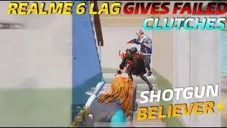 🔥 Realme 6 Pubg Montage | Shotgun Believer BGMI Montage | Realme 6 Lag Problem Gives Failed Clutches