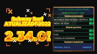 Subway Surf 1.34.0- MOD MENU ATUALIZADO 2022