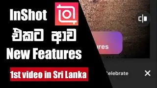 Inshot Video Editing App 2021 sinhala #inshot
