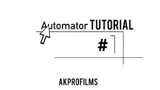 How to Make a Simple App in Automator - An Automator Basic Tutorial