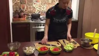 Паста с овощами